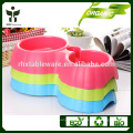 Hotselling plastic pet bowls chien, chat, bol, eau, bol